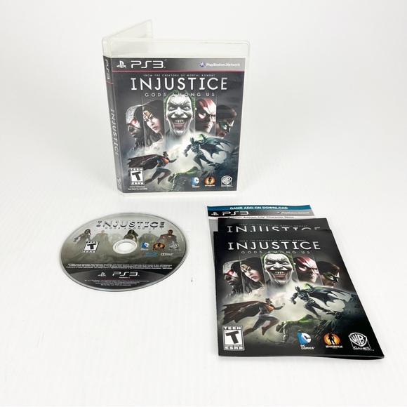 Sony Other - Injustice Gods Among Us Video Game for Sony PlayStation 3 PS3 Complete